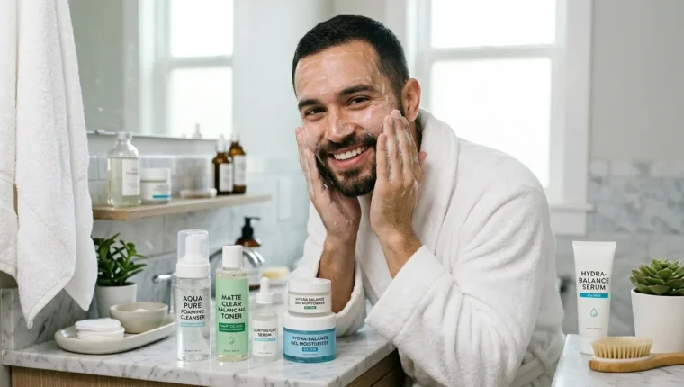 skincare routine for oily skin